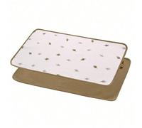 Fasciatoio per cambio pannolini e cuscinetti Sicuro: il fasciatoio impermeabile con un grazioso motivo protegge il tuo bambino dalle superfici sporche e rende la pulizia più semplice che mai.Comfort: 