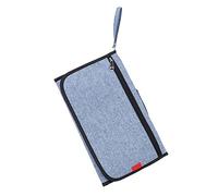 Fasciatoio per Pannolini per Bambini, Fasciatoio Portatile Struttura a Tre Strati Borsa da Viaggio per Fasciatoio Fasciatoio per Pannolini Tasca Frontale con Cerniera con Cuscino