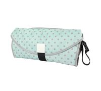 Fasciatoio portatile per bambini, pieghevole, da viaggio, impermeabile, stazione di cambio 3 in 1, con materassino, borsa portaoggetti e design compatto, ideale per vacanze, casa, auto, carrello e