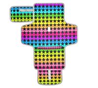 Fasciatoio riutilizzabile con strisce al neon colorate nere con tasca in tessuto impermeabile fasciatoio con cuscino integrato cambiadores de pa?ales para Bebes