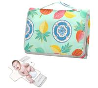 Fasciatoio riutilizzabile con tasca in tessuto estivo limone moda boho stile fasciatoio per fasciatoio per ragazza e ragazzo cambiadores de pa?ales para Bebes