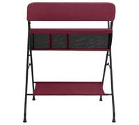 Fasciatoio rosso ferro - Vasca da bagno per bambini con elevata stabilità e sicurezza per avvolgere e bagnare comodamente, ideale per neonati e bambini piccoli