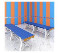 Fasciatoio spogliatoio, confezione da 2 stecche in plastica ABS, sgabello per fasciatoio, impermeabile, panca lunga, per scuola, bagno, palestra, bagno, piscina pubblica