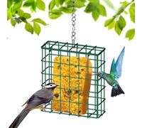 Fasciatore di uccelli selvatici - Stazione di alimentazione degli Uccelli 13,5x12,6x5cm | Mangiatoia Libera | Dispensatore Di Sementi all'aperto per i | Decorazione Del Giardino Del Portabottino