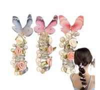 Fasciature Spirali per Capelli Donna | Elastici - per Acconciature per Coda di Cavallo Bambine Ragazze Giovani Sport Scuola Utilizzo Quotidiano