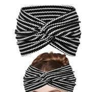 Fascie Boho Larghe per Donne | Turbante Intrecciato | Fascia con Nodo per Appassionate di Casual Matrimonio Festival Musica all'Aperto Eventi