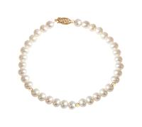 Fascination by Ellen K. - Bracciale oro giallo 585/- 20 cm perla coltivata d'...