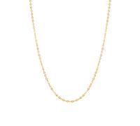 Fascination collana collier oro 333 giallo lunga 42 cm catenina ancora anello...