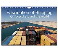 Fascination of Shipping On board around the world (Wall Calendar 2027 DIN A4 landscape), CALVENDO 12 Month Wall Calendar: The calendar shows the worldwide shipping on board of cargo ships.