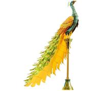 Fascinations ICONX Peacock 3D Metal Model Kit