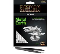 Fascinations Metal Earth Batman 1989 Movie Batwing 3D Metal Model Kit Bundle con Pinzette