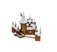 Fascinations Metal Earth ICONX Premium Series Harry Potter Hogwarts Castle in Snow - Kit di modelli in metallo 3D