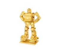 Fascinations Metal Earth Transformers Bumblebee Oro 3D Puzzle In Metallo