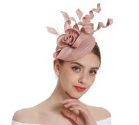 Fascinator Cappello Pieghevole Accessori Capelli Sposa Clip per Matrimonio Nuovo