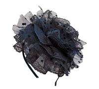 Fascinator Fascia Cappello Con Fiore Copricapo Da Sposa Bellissimo Copricapo Accessori Per Capelli Da Donna Ornamento Dei Capelli