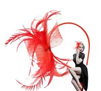 Fascinator per donne | Fascinator fermaglio per capelli, copricapo in rete per cappelli piccoli per capelli per matrimoni donne eventi sociali tè pomeridiani festival all'aperto uso