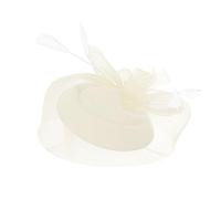 Fascinator SCg140 - Fascia per capelli da donna, in rete, per matrimoni, cocktail e chiesa