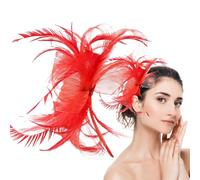 Fascinatore da donna - Fascia retrò - per capelli cappello in maglia per donne e ragazze, uso quotidiano Festival, travestimento per matrimoni all'aperto e tè