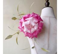 Fascinatori Decorativi Con Fiori Di Piume A Tre Colori Per Le Feste