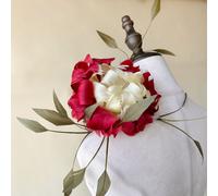 Fascinatori Decorativi Con Fiori Di Piume A Tre Colori Per Le Feste
