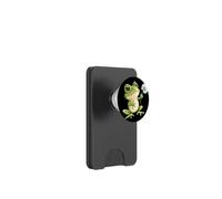 Fascino della natura con questa rana con grafica a dente di leone PopSockets PopWallet per MagSafe