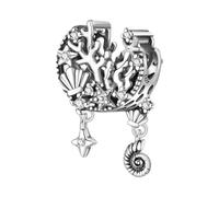 Fascino di perline Star Moon Ocean World, Fascino per braccialetto, Compatibile con collana braccialetto Pandora