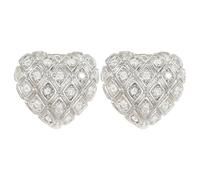 Fascino per auricolare con clip per orecchio in metallo a forma cuore da 2 per FreeClip 1 2 auricolari Miglioramento del suono Fascino elegante per auricolari