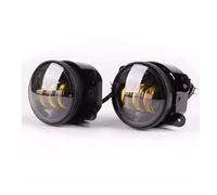 Fascio 1 Coppia Per Jeep Per Wrangler Modificato Paraurti Anteriore Con Lente Accessori Auto Gruppo Luci Fendinebbia A LED Auto Fendinebbia(B)