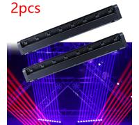 Fascio 8x12W RGBW Led Moving Head Light Controller DJ Disco Bar Faretto Church Market KTV DJ Party Luci natalizie Pubblico