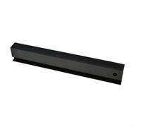 Fascio abrasivo per chitarra in lega di alluminio per livellamento dei tasti, strumento di manutenzione del collo della corda compatibile con basso elettrico acustico B (BLACK114 mm)