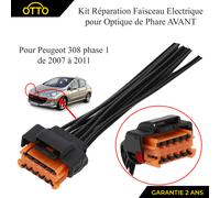 Kit di Riparazione Line Presa Fascio Faro per Peugeot 308 Phase I