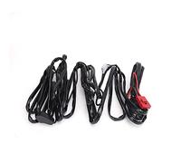 Fascio Cavi 9.8ft LED Spotlights, 12V 40A Connettore DT, IP67 Impermeabile - Protezione Contro Sovracorrente, Doppia Uscita Luci, Universale per Veicoli 12V