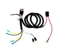 Fascio di cablaggio per clacson per auto, kit di cablaggio per clacson | Kit relè cablaggio clacson auto tono di soffio