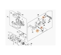 Fascio di cavi tagliasiepi modelli HLA135 ORIGINALE STIHL FA014302220