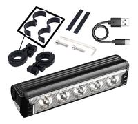 Fascio di inondazione largo attacco orizzontale per faro bici adatto per uso cic