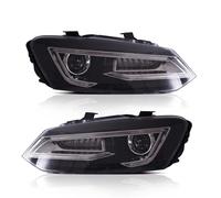 Fascio faro Per Per Polo MK5 2011-2017 Gruppo Fari Auto DRL Indicatori Direzione Dinamici