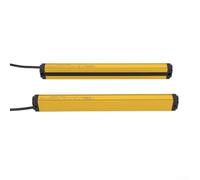 Fascio stridente di sicurezza del dispositivo 4/6/8/10/12 del commutatore del sensore della barriera luminosa per l'attrezzatura di automazione industriale, uscita NPN, IP65 nominale, 10-30VDC, giallo