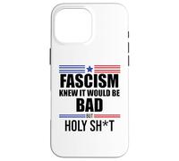 Fascism is Bad History 1776 No Kings America Pro Democracy Custodia per iPhone 16 Pro Max