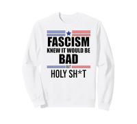 Fascism is Bad History 1776 No Kings America PRO Democracy Felpa