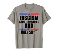 Fascism is Bad History 1776 No Kings America PRO Democracy Maglietta