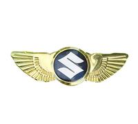 FASDEEW Emblema automobilistico in Lega di Zinco con Retro Autoadesivo Che Non danneggia la verniciatura, garantendo un'adesione sicura. per Suzuki Liana, MR Wagon, Reno, S-Presso, Splash, Swace.