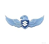 FASDEEW Emblema automobilistico in Lega di Zinco con Retro Autoadesivo Che Non danneggia la verniciatura, garantendo un'adesione sicura. per Suzuki Liana, MR Wagon, Reno, S-Presso, Splash, Swace.