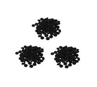 Fasdga Sostituzione Della Copertura per Cuffie Auricolari per Cuffie Auricolari in Spugna Nera da 300 Pezzi