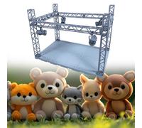 Fase della figura d'azione con luce lampeggiante con luce a LED per bambole