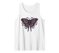 Fase Lunare Falena Mistica Occulto Boho Celeste Canotta