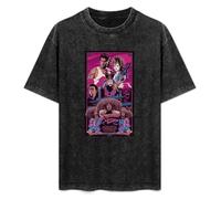 FAseINEE Before Big Trouble in Little China T-Shirt Printed Tee Graphic Top for Men Black Shirt L