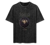 FAseINEE Behemoth The Satanist T-Shirt Printed Tee Graphic Top for Men Black Shirt XXL