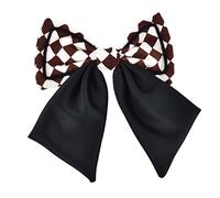 FASELE Fermaglio per capelli con fiocco per capelli a quadri francesi, Ye-pong Mun Bow Fermaglio per capelli Fermaglio per capelli Fermaglio per capelli Accessori per capelli per donne Ragazze
