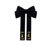 FASELE Fiocco nastro ape papillon spilla pin festa di nozze pre legato camicia vestito collare clip cravatta per donne ragazza, 13W*18L, Alluminio