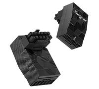 Fasgear Adattatore 12VHPWR a 90 gradi, 1 confezione da 1 adattatore di alimentazione PCI-e 5.0 16 pin 12+4 pin 600 W GPU maschio a femmina compatibile con scheda grafica GeForce RTX 3090Ti 4070Ti 4080